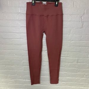 Fabletics high waisted ribbed leggings
